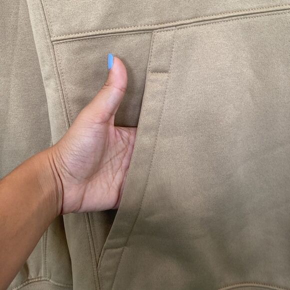 NIKE NEW YORK GIANTS SALUTE TO SERVICE TAN GRAPHIC HOODIE MENS LARGE - Picture 2 of 9